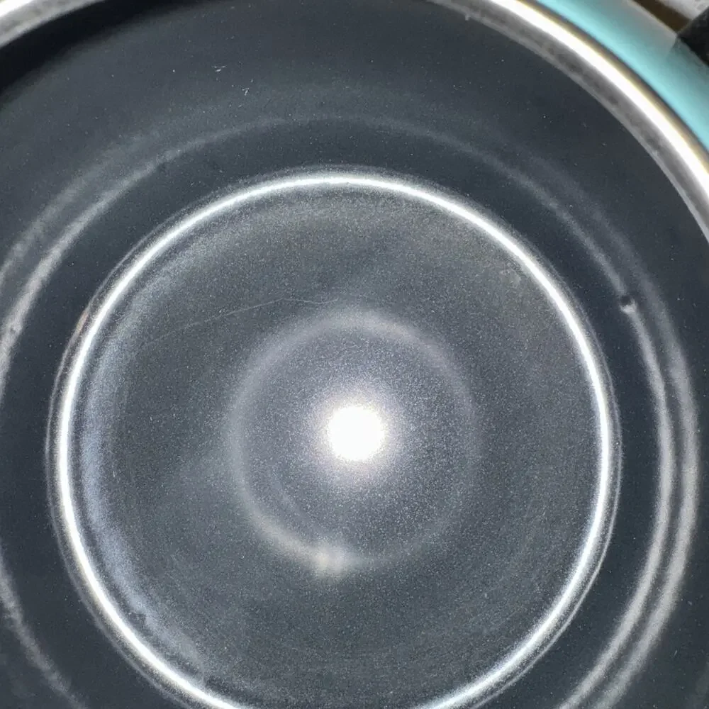 Farberware Luna 2.5-quart whistling kettle in aqua turquoise